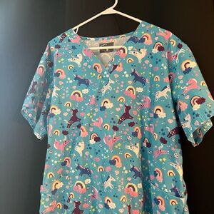 women’s xl scrub top